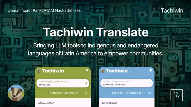 Tachiwin gana el Llama Impact Pan-LATAM Hackathon